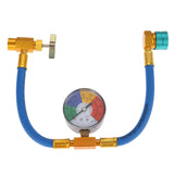 R1234YF Refrigerant with 1/2 Inch ACME LH Air Conditioner Gas Charging AC Recharge Hose for Car Automobile