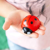 Ladybugs Counting Toys Toddlers Wooden Educational Learning Toy For Girls & Boys 2 3 4 Year Old