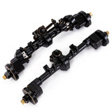 Brass Complete Front And Rear Portal Axle Set For 1/24 RC Crawler Car Axial SCX24 Gladiator Bronco C10 Deadbolt JLU,1