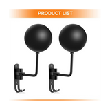Bicycle 180 Degree Rotation Rack Motorcycle Hanger for Motorcycle, Coat, Cap, Football Helmet