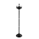 Stainless Steel Ashtray - Standing with Lid, Removable, Adjustable Height, for Home, KTV, Toilet, Outdoor