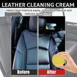 Maintenance Care Cream 138/100g Cleaning Wax Long Lasting Leather Scratch Crac Repair for Car Seat/Sofa/Shoes