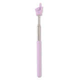 Retractable Presentation Stainless Steel aron Finger Reading Teacher Pointer with Adjustable for Conducting