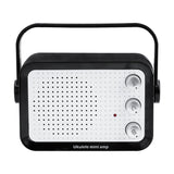 BELCAT Mini Guitar Amplifier Amp Speaker 3W With 6.35Mm Input 1/4 Inch Headphone Output Supports Volume Tone Adjustment