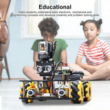 ESP32 Cam Smart Robot Car Starter Kit Ultrasonic Obstacle Avoidance Programming Coding Robotics Educational Kits For Arduino