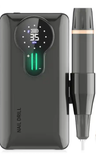 Nail drill professional, portable nail drill 35000 rpm, 20+ Hours Battery Life Portable Electric Nail File Kit