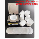 Electric Coffee Portable Aluminum Foil Seag hine Sealer With Capsule Shells
