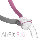 Headgear Replacement For Resmed Airfit P10 Nasal Pillow CPAP Mask Elastic Straps & Adjustment Clips