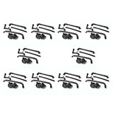 10X Crankcase Exhaust Vae + Vent Hose Kit For 3 Series E46 E39 X3 X5 Z3 Z4 320I 325I 330I OE/11617501566