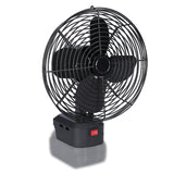 Outdoor Portable Camping Picnic Fishing Cordless Metal Lithium Battery Speed Adjustable Fan