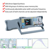 FeelElec FY8300S-60M 60MHz 3 Channel Arbitrary Waveform Signal Generator 4 TTL Level Outputs DC Bias Function Digital