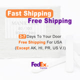 US warehouse delivery 5000pcs/case double disposable wooden nail file 80/100
