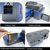 Fully Automatic Tobacco Filg hine 6.5/8mm Tube 10 Cigarette Per Cycle Electric Paper Roller Wrapping Maker Gadgets for Men