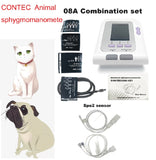 Veterinary Blood Pressure Monitor CONTEC08A-VET VET Clip SPO2 with small cuff for Animal Patients and Software Sphygmomanometer
