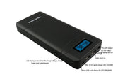 Volpower P65 laptop bank 20000mah USB fast charge power ban dc 12V 1a 2a 3a 3.5a 5a output poewrbank for laptops
