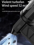 Mini Jet Air Blower 130000RPM Brushless Motor Adjustable wind speed Handheld Duct 52M/S Turbo Fan Cleaning Tool