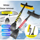 Winter Car Snow Brush Extendable Cleaning Removal Shovel Scraper Auto Brushes Windshield Deicer Remover Tools Wash Defroster