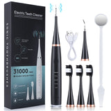 6 in 1 Ultrasonic Dental Electric Toothbrush Whitening Strips Scaler Tartar Remover Sonic Teeth Plaque Cleaner