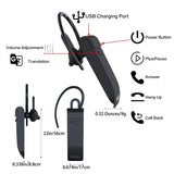 Wireless earphones, single earphone translation with rechargeable lithium polymer battery