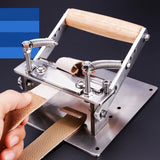 DIY Manual Leather Thinning & Skiving Tool for Belt Straps