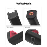 Mini Vlog Live Streaming Smartphone Clip Phone Holder Cold Shoe Mount 1/4inch 55-90mm Smartphones for Tripod Mic LED Light