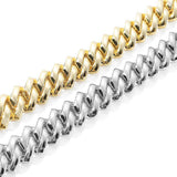 Zircon Encrypted Bar Hiphop Men's Bracelet