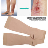 1 Pair Medical Compression Stockings 36-46mmHg Pressure Level 3 Serious Calf Peep-to Varicose Veins Socks Leg Slimming