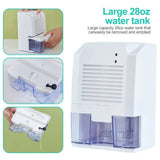 Portable Small Household Dehumidifier - Quiet, Quick, and USB Powered for Bedroom Use