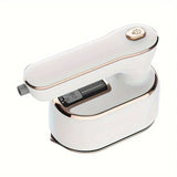 Handheld Mini Electric Iron - 110V/220V Steam Garment Iron for Clothes. Portable, Lightweight for Travel. Dry and Wet Use