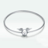 Bracelet Elf Wings Zircon Sterling Silver