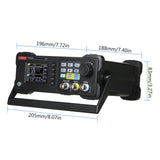 2-channel Function Arbitrary Waveform Generator 200MSa/S Sampg Rate 8k Storage Depth Signal Source 2.4-inch TFT LCD Digital
