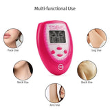 EMS Face Massager Pads Facial Muscle Stimulator Micro-Current V-Face Slimming Lifting Electrode Stiker Cheek Fat Double Chin