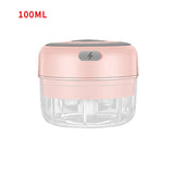 Mini Electric Garlic Grinder Chili Vegetable Chopper 100/250ML Wireless Portable Mixer hine Crusher Kitchen Blender