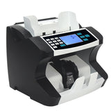 Multi country vertical point currency verification machine with adjustable speed, LCD screen capable of verifying 8100 foreign currencies such as US, Hong Kong, rupees, etc