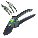Gardening Pruning Shears Household Large Opening Garden Scissors Fruit Trees Flowers Branches Plastic Tube Scissors Hand Tools
