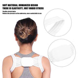 Support Strap Posture Corrector Breathable Shoulder Straightener Adjustable Upper Back Brace