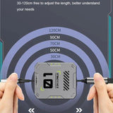 3 in 1 Multi Retractable USB Phone 60w Fast Charging and Data Cable for Lighing/Android/Type-C Devices