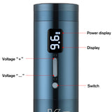 New Wireless Tattoo Machine Rotary Battery Pen 3.5mm Stroke Brushless Motor With LED Digital Display 1900mA/h Free Shipping