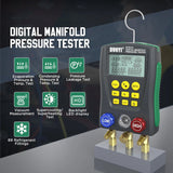 Set Gauges Hvac and AC Recharge Kit Refrigeration Digital Manifold Gauge Meter r134A