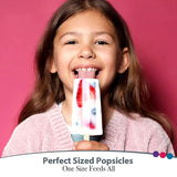 Stainless Steel Molds Rust-Resistant Popsicle Maker Set Popcical Mold With Tray- Cleaning Brush