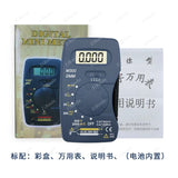 *Pocket multimeter full protection anti-burning with buzzer voltage resistance current diode