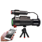 Digital Night Vision Camera Monoculars Telescope Infrared Optical Sight WIFI Connect Smartphone for Outdoor Hunting Watch Bird