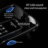 Glasses Wireless BT 5.0 Sunglasses Outdoor Smart Sport Hands-Free Call Music Headphone Anti-Blue Eyeglasses
