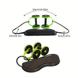 1pc Core Training Abdominal Roller Wheel - Effective Abs Workout Equipment For Home Gym