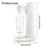 1pc Household Desktop Soda Maker, 1L Bubble Soda Maker,Portable Bubble Soda Water Machine, Homemade Carbonate