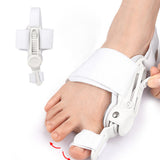 Bunion Unisex Foot Hal Valgus Braces Rotatable Separator Straightener Adjustable Pedicure Finger Toe Corrector