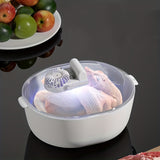 1pc 4-in-1 Fresh-Keeping and Thawing Machine for Kitchen - Dust-Proof and Convenient Ice Thawing Machine