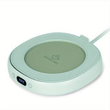 1pc, Smart 55°/131 ° F Thermostatic Heating Cup Mat, Coffee Cup For Heating Coffee, Beverages, Milk
