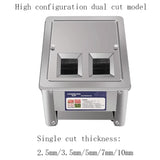Automatic Slicing Stainless Steel Vegetable Cutter Shred hine Meat Grinder And Dicing Slicer