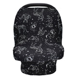 Nursing Cover & Baby Carseat Cover,Ultra Soft And Breathable,Large Full Coverage Breastfeeding Canopy Gives Privacy